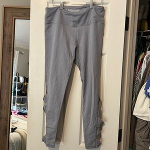 Gray Victoria Secret workout leggings